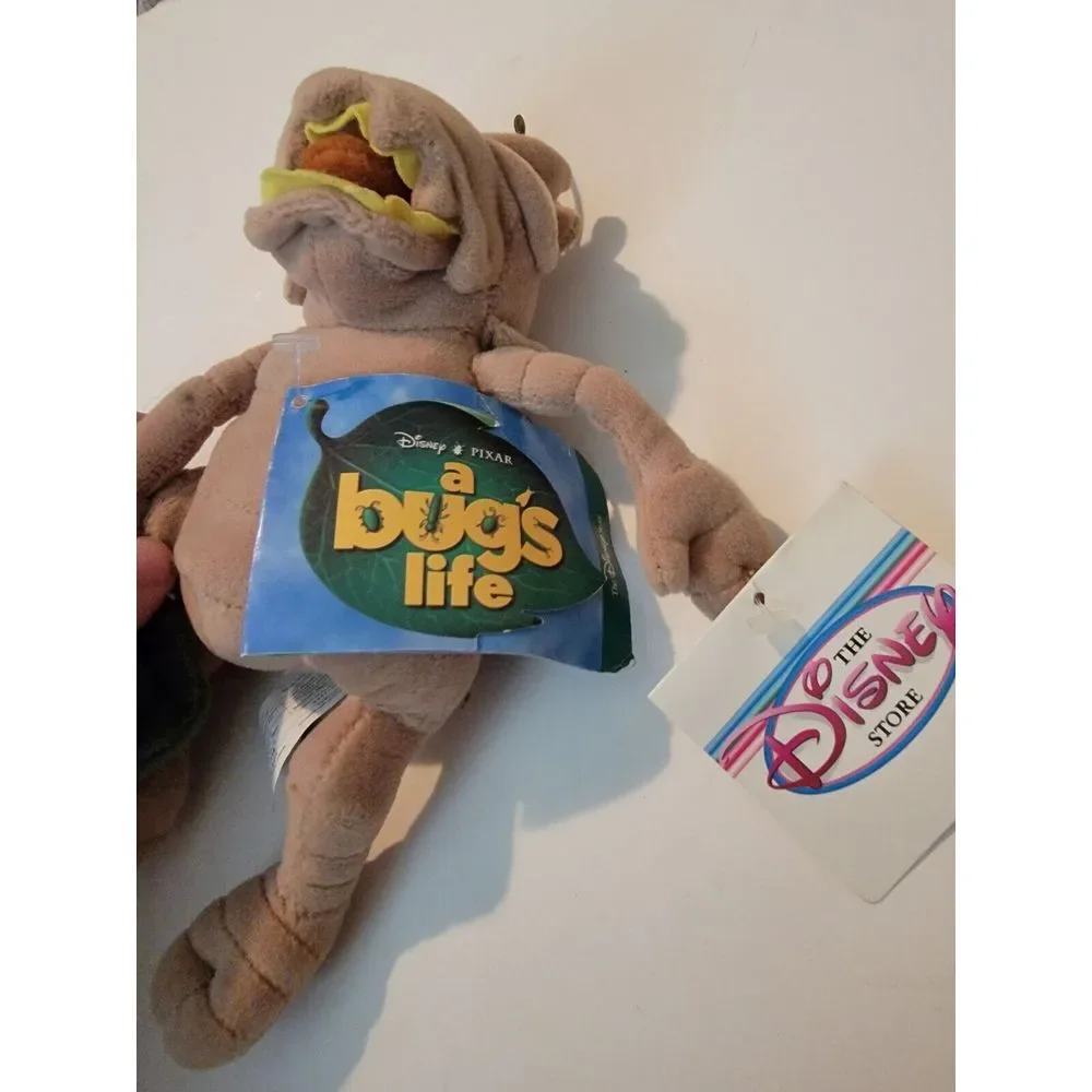 Disney Store PT Flea A Bug's Life Plush Stuffed Bean Bag Plush With‎ Tag 8